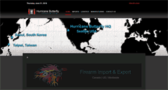 Desktop Screenshot of hurricanebutterflyresearch.com